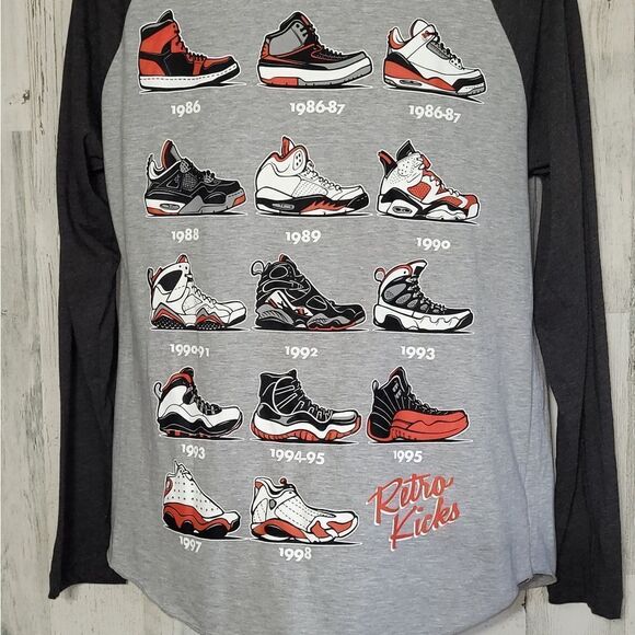 New Retro Kicks Tee - Picture 3 of 7